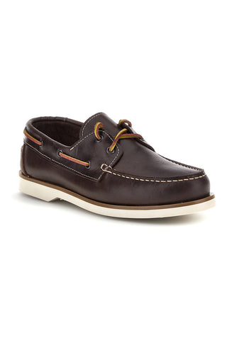Mocassini marroni in vera pelle Pittarello Ptr 10