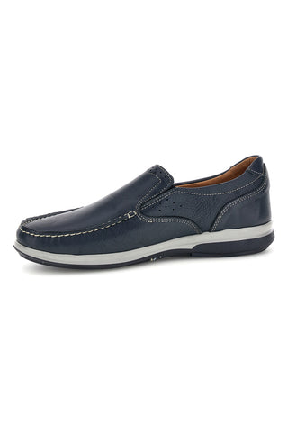 Modri mokasini iz pravega usnja Jerpoint 640