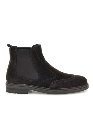 Stivaletti Chelsea testa di moro in vera pelle Made in Italy Pittarello 10