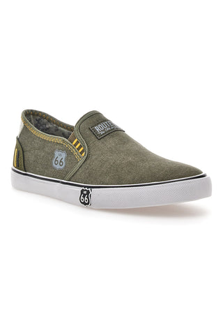 Superge Slip-on Route 66 21808 Military Green