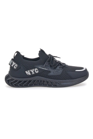 Cotton Belt Mercury Black Sneakers