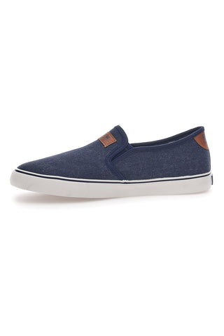 Sneakers Slip-On Blu Ruote 66 01805