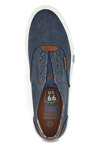 Modre platnene superge Route 66 91414