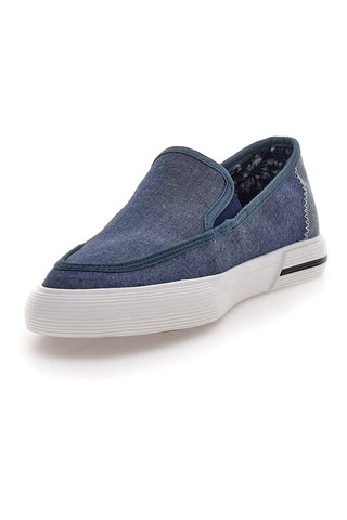 Modre superge Slip-On iz platna Goodyear 41037