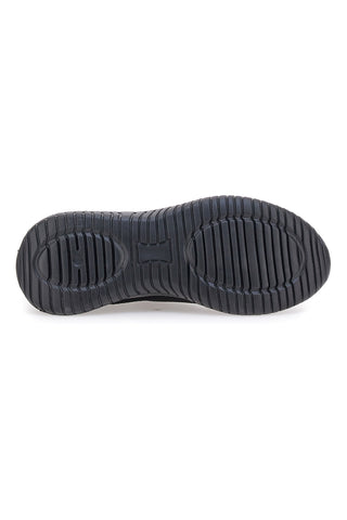 Črni slip-on superge iz mrežastega materiala W Max 400