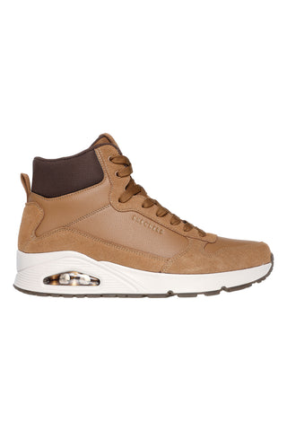 Visoke rjave superge Skechers Uno Stacre Mid