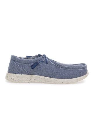 Mokasini Navy z elastičnim vrvico SEVENOAKS PK1147L