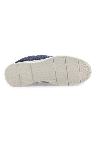 Modri platneni mokasini SEVENOKS PK6909E