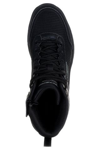 Črni vodoodporni čevlji z Memory Foam Skechers Hillcrest 2.0 Woodrock Peak