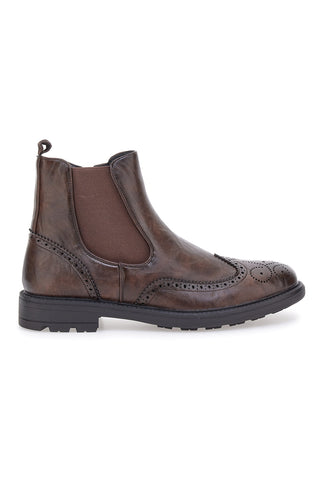 Rjavi čevlji Beatles z brogue obdelavo Jerpoint 9Y1736