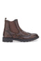 Rjavi čevlji Beatles z brogue obdelavo Jerpoint 9Y1736