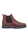 Rjavi čevlji Beatles Chelsea boots iz pravega usnja s podplatom Pittarello Eco 252480052