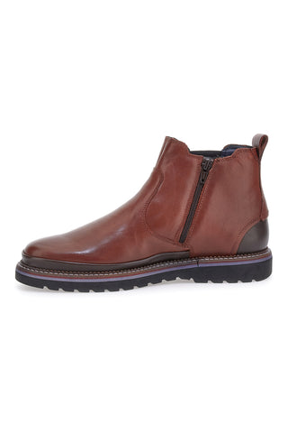 Rjavi čevlji Beatles Chelsea boots iz pravega usnja s podplatom Pittarello Eco 252480052