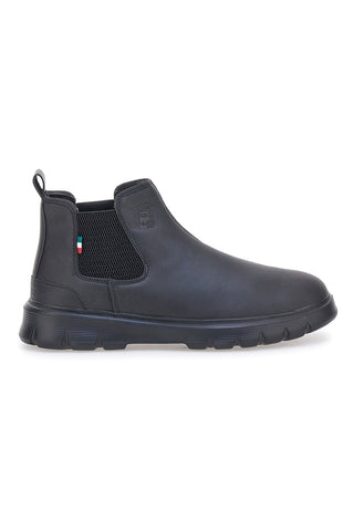 Črni elastični gležnarji Marina militare MM984