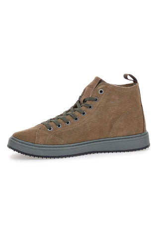 Sneakers taupe iz semiša z gumijasto podplatom Canguro CA817