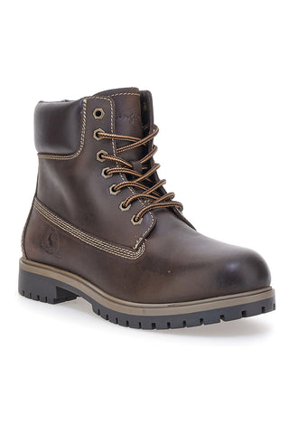 Moški čevlji rjave barve s podloženim ovratnikom Canguro CA826