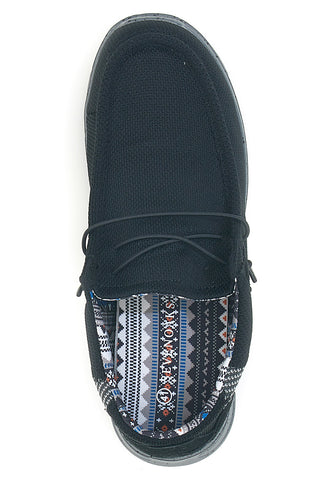 Sevenoaks PK6318B Black Loafers