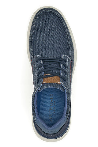 Moške modre superge iz blaga Sevenoaks YH25096