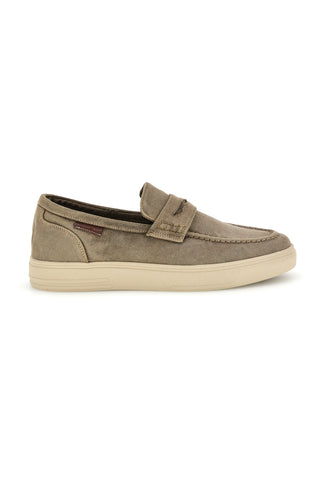Mocassini beige in tessuto Wrangler 2026103538F