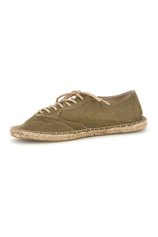 Zelene espadrile z vezalkami Pittarello sun SGMS2508