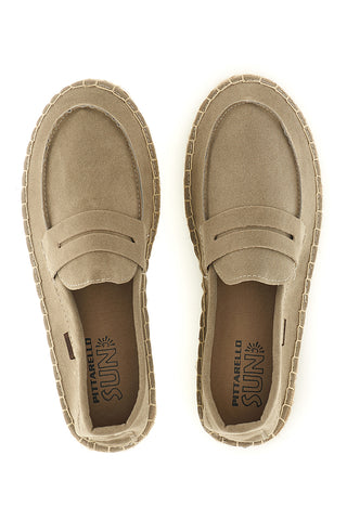 Espadrillas beige in tessuto Pittarello sun SG24L313