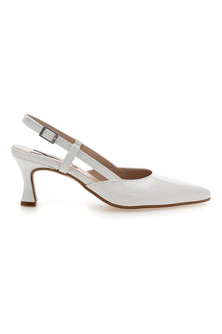 Bele čevlje slingback Made in Italy Pittarello 4394