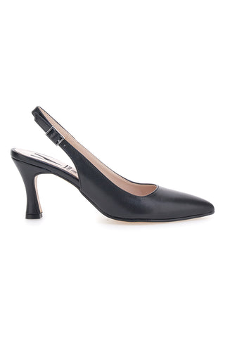 Črne čevlje slingback Made in Italy Pittarello 4371