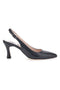 Črne čevlje slingback Made in Italy Pittarello 4371