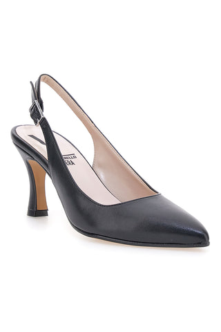 Črne čevlje slingback Made in Italy Pittarello 4371