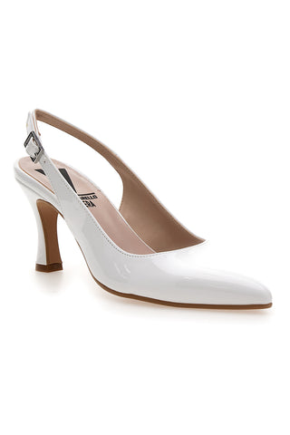 Bele čevlje slingback Made in Italy Pittarello 4371