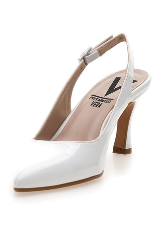 Bele čevlje slingback Made in Italy Pittarello 4371
