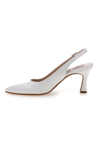 Bele čevlje slingback Made in Italy Pittarello 4371