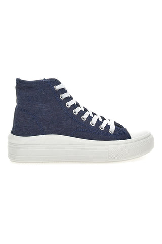 W Max 2109 Denim platnene visoke superge