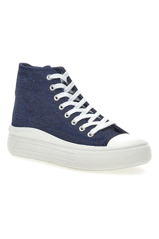 W Max 2109 Denim platnene visoke superge
