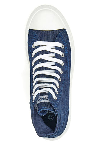 W Max 2109 Denim platnene visoke superge