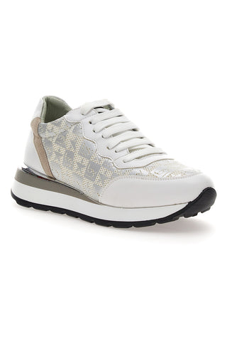 Sneakers By Byblos 241 Bianca z usnjenim podplatom