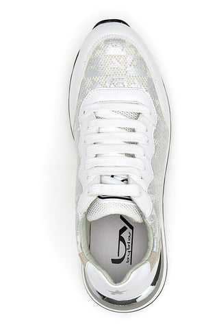 Sneakers By Byblos 241 Bianca z usnjenim podplatom