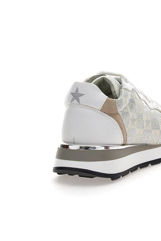 Sneakers By Byblos 241 Bianca z usnjenim podplatom