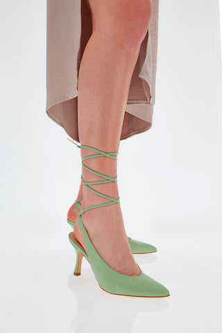 Čipke s čipkami Pittarello Glam 42147 Mint Green