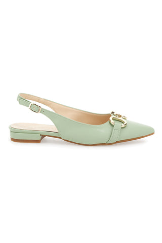 Točkasti copati Pittarello 103003 Mint green