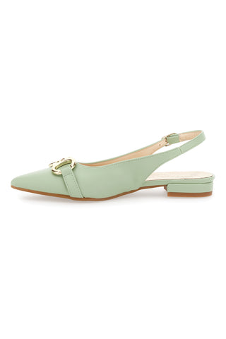 Točkasti copati Pittarello 103003 Mint green