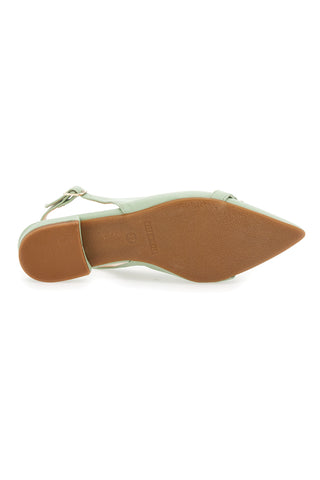 Točkasti copati Pittarello 103003 Mint green