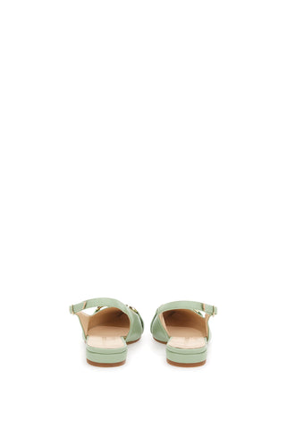 Točkasti copati Pittarello 103003 Mint green