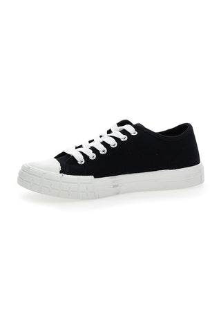 Nizke platnene superge Thank you 3582 Black