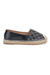 Espadrillas Plocadi 8055 Črne z okraski iz stekla