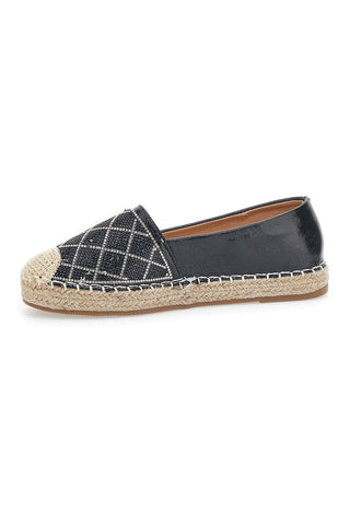Espadrillas Plocadi 8055 Črne z okraski iz stekla