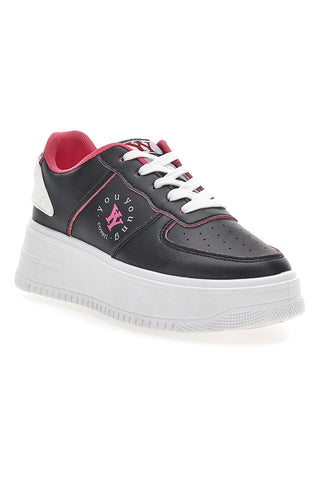 Coveri Flatform črne superge 215500