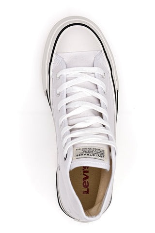 Bele superge z ravno platformo Levi's 021