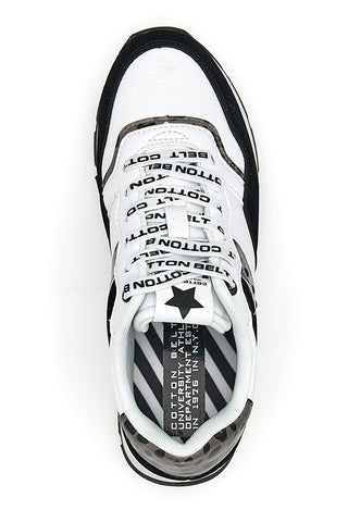 Sneakers Cotton Belt Lunar beli/črni