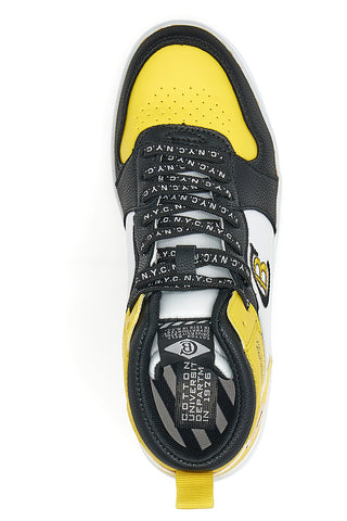 Sneakers Mid Cut Cotton Belt Karim rumene
